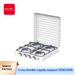 Precise 4-Burner Gas Hob - Control & Power