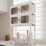 2 layer multi functional storage Rack