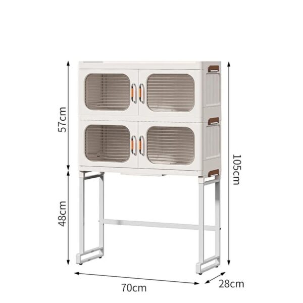 2 layer multi functional storage Rack