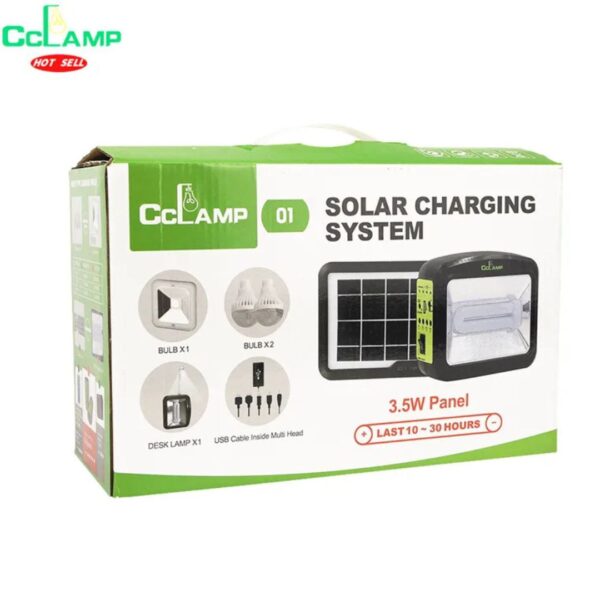 CCLAMP CL-01 Portable Solar Camp Lighting System
