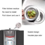 2 pcs kitchen sink strainer