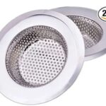 2 pcs kitchen sink strainer