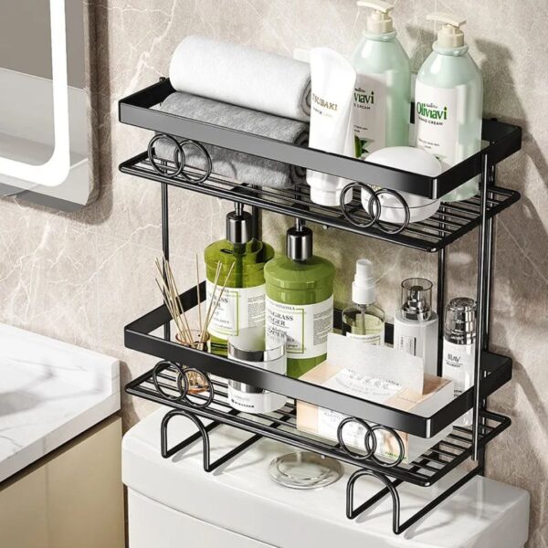 2 tier over the toilet shelf