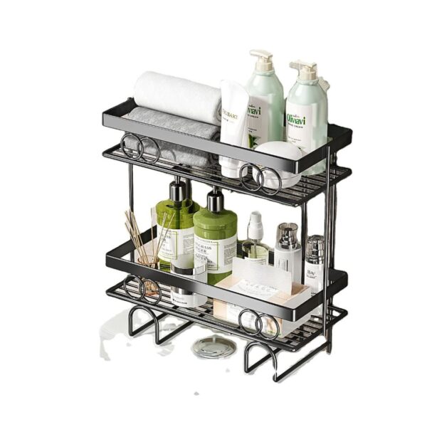 2 tier over the toilet shelf