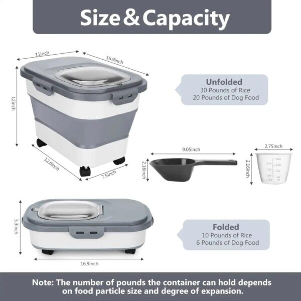 Foldable Cereal bucket