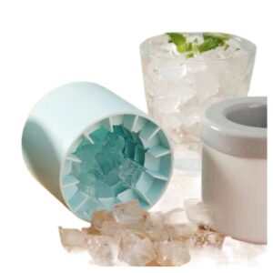 Silicone ice cube maker