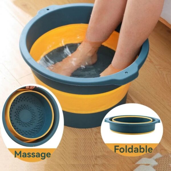 Foldable pedicure bowl