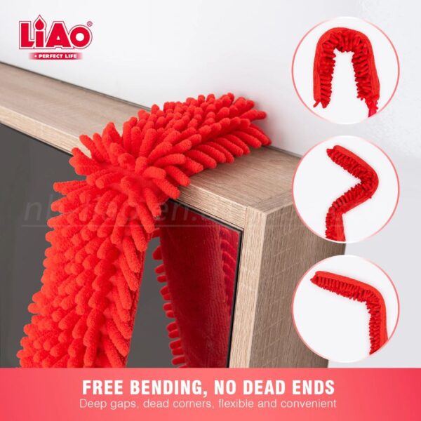 Liao Chenille Duster: Allergy-Friendly Dusting