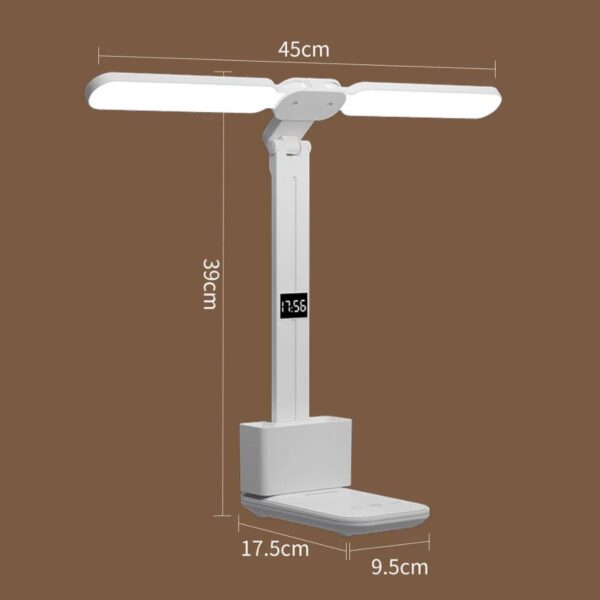 Cordless Study Lamp: Adjustable Brightness, Rechargeable