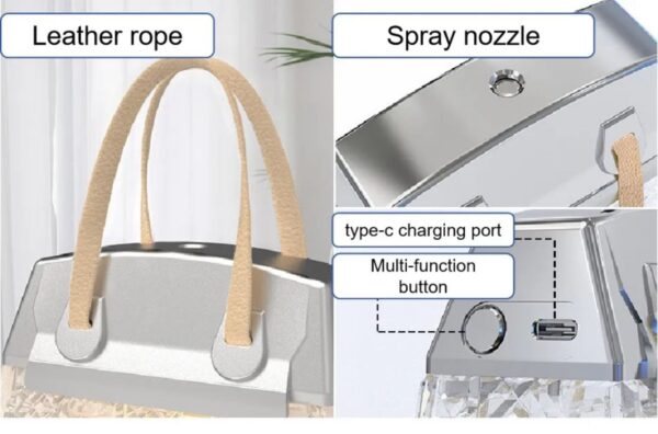 Stylish Crystal Humidifier: Breathe Easy at Home