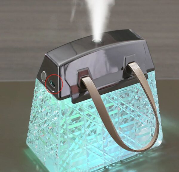 Stylish Crystal Humidifier: Breathe Easy at Home
