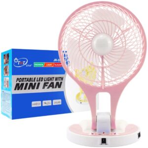 TNTSTAR Mini Fan LED Light - Stay Cool Anywhere!