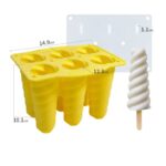 Silicone ice cube mould