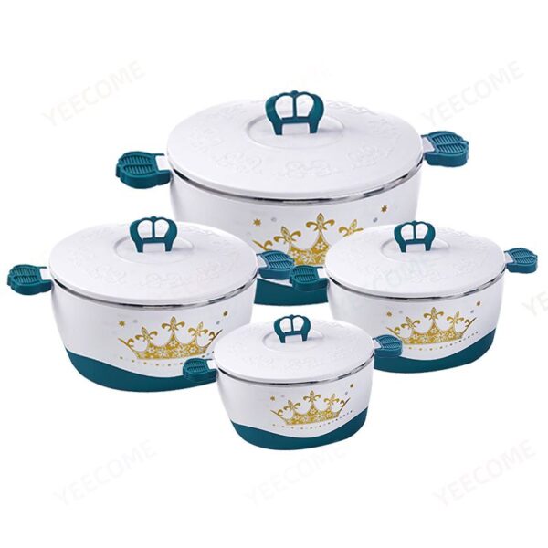 Hujiaqi 4 pcs food warmer
