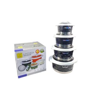 4 pcs insulated food warmer