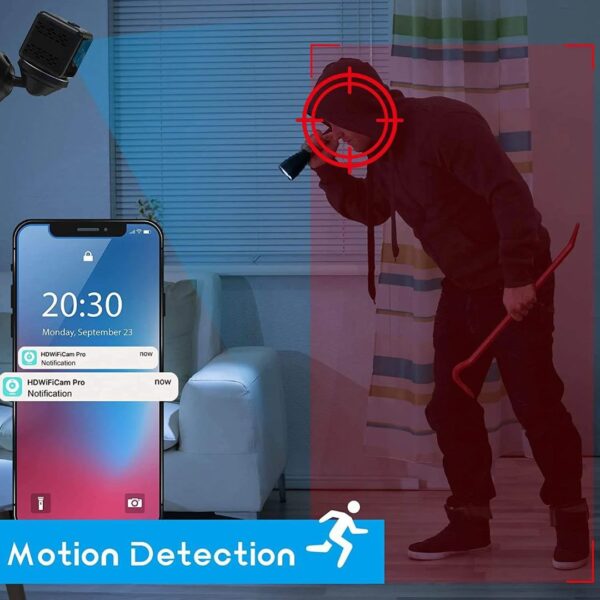 Security Camera: HD Wi Fi, Night Vision, Motion Detection