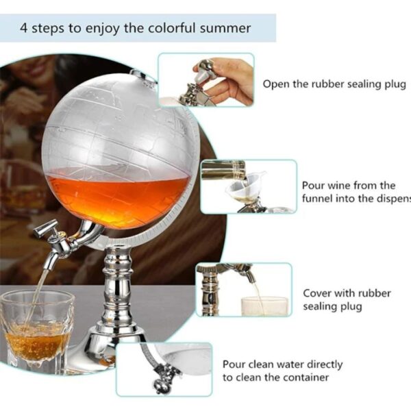 1.5 Liters Globe dispenser