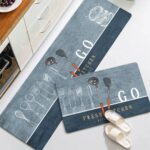 2 pcs Kitchen floor mat