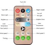 Multi functional fan with light