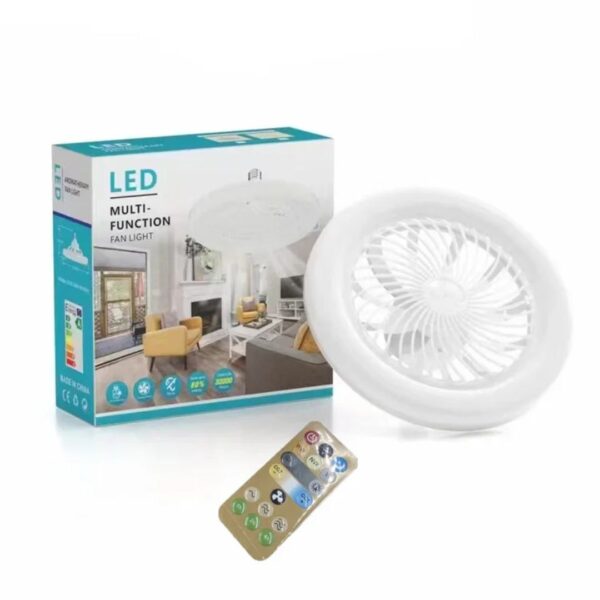 Multi functional fan with light