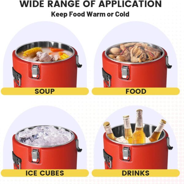 5 pcs insulated ice barrel