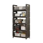 5 tier plastic trolley