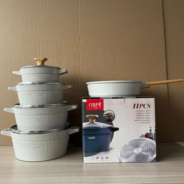 NSFE Granite nonstick cookware