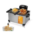 5 Raf double deep fryer