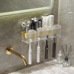 Acrylic toothbrush holder