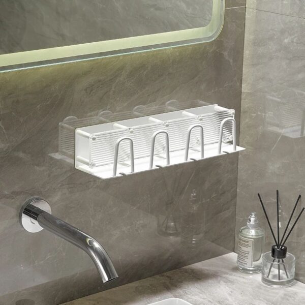 Acrylic toothbrush holder