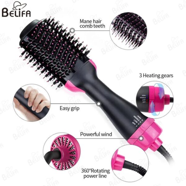 Hot hair brush