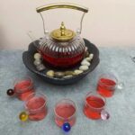 fire safe Glass kettle