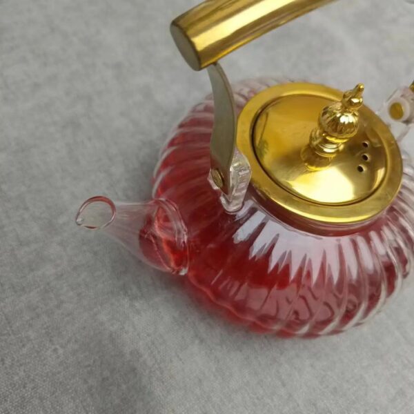 fire safe Glass kettle