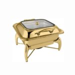 6 liters gold chaffing dish