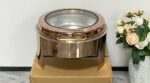 6 liters rosegold chaffing dish