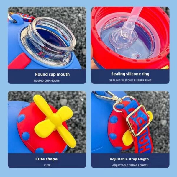 submarine shaped water bottle