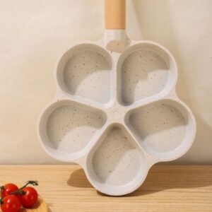5 holes frying pan