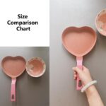 mini heart shaped frying pan