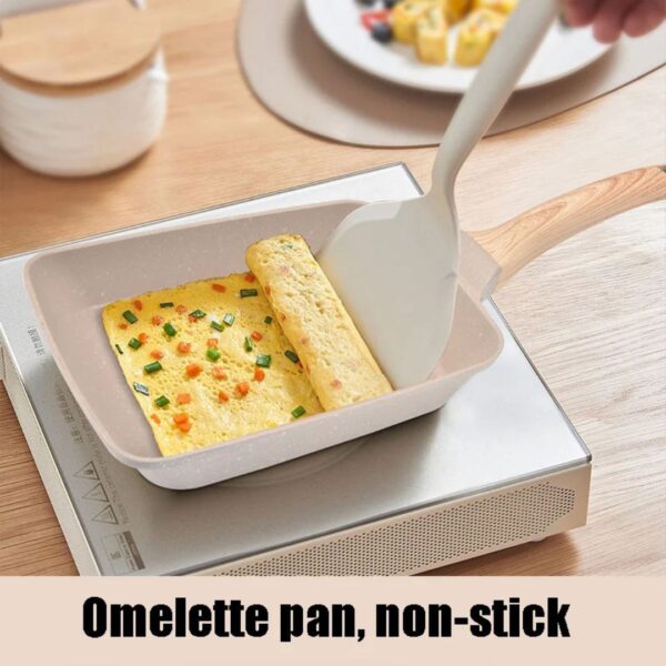 Rectangular frying pan