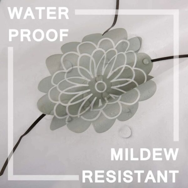 Water prof shower curtain