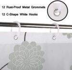 Water prof shower curtain