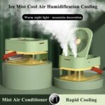 Air cooler mist fan