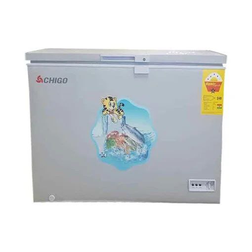 Chigo 190L Single Door Deep Freezer - Energy Efficient with Food Basket