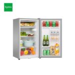 Syinix 93L Refrigerator - Brushed Titanium Grey with Deep Freezing