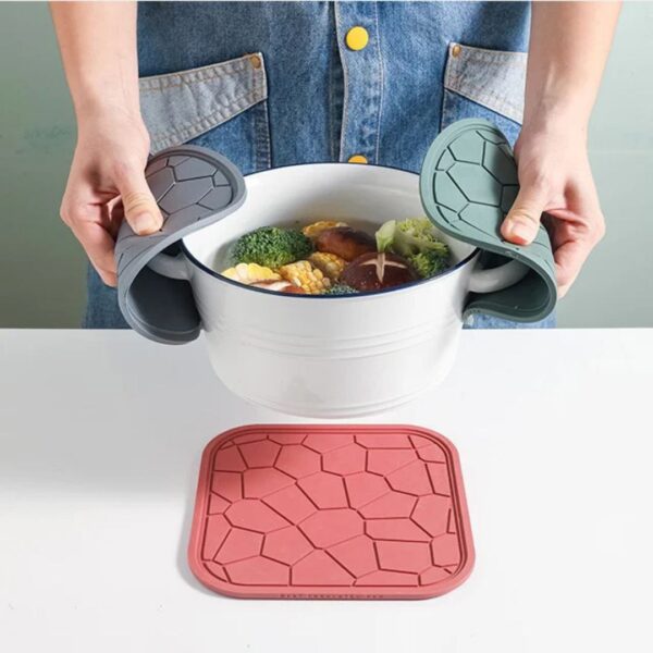 Silicone Heat Insulation Mat - Versatile & Anti-Slip Trivet