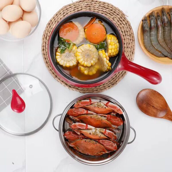 Multi-Functional Electric Non-Stick Pot/Pan - All-in-One Cooker