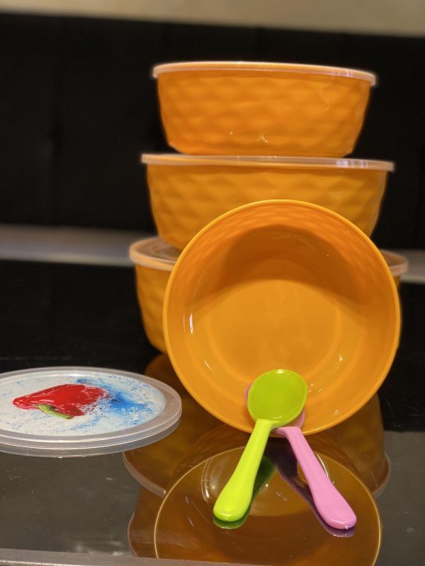 4 pcs storage bowl