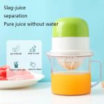 Manual Citrus Juicer and Lemon Squeezer with Built-in Reamer & Measuring Cup
