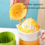Manual Citrus Juicer and Lemon Squeezer with Built-in Reamer & Measuring Cup