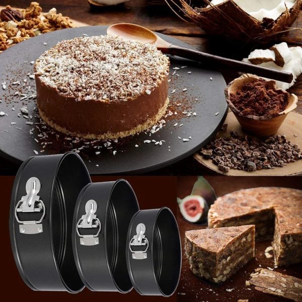 3 pcs cake mould